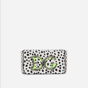 DG Girls crossbody bag in printed elaphe